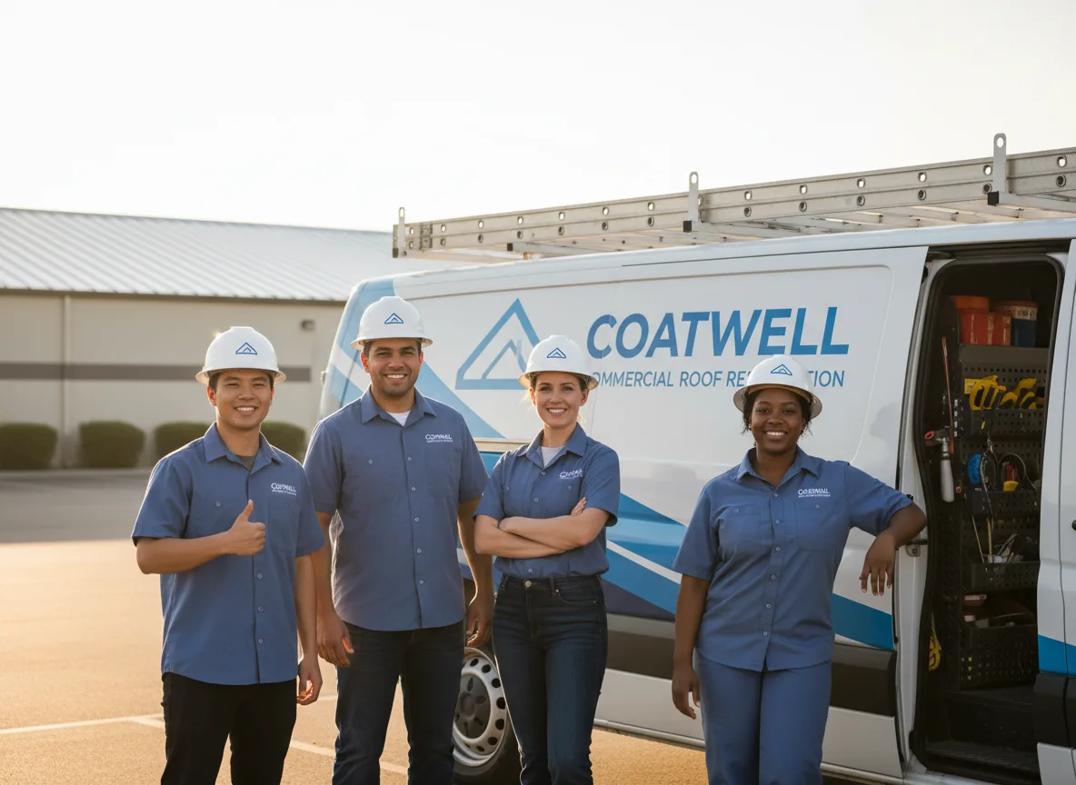 Commercial roof coating company in Icard, NC